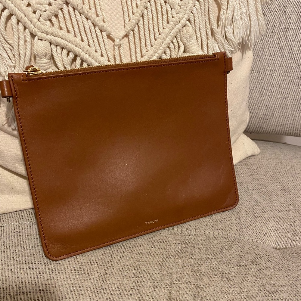 Theory wristlet bag
